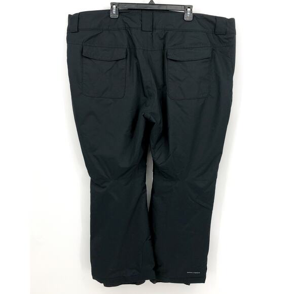COLUMBIA Women's Bugaboo Snow Pants 3X Black Omni Heat Tech Waterproof NWT - Picture 8 of 12